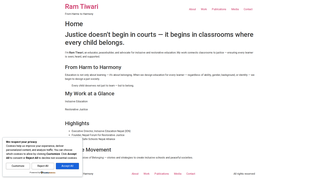Thumbnail of ramtiwari.org