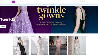 Thumbnail of twinklegowns.com