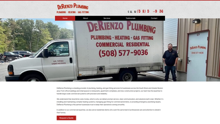Thumbnail of derienzoplumbing.com