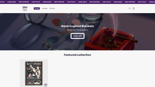 Thumbnail of nanablankets.com