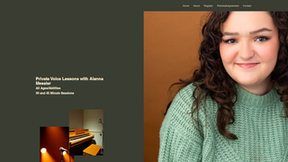 Thumbnail of thealannamessiervocalstudio.com