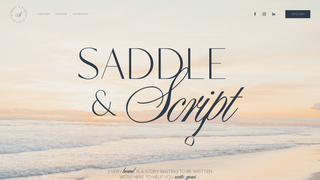 Thumbnail of saddleandscript.com