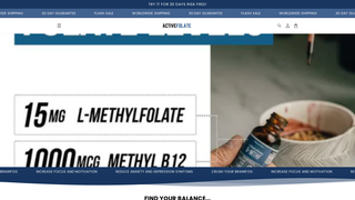 Thumbnail of activefolate.com