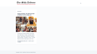 Thumbnail of thesikhtribune.com