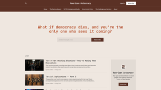 Thumbnail of americanautocracy.org
