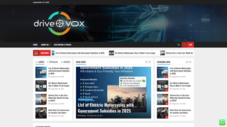 Thumbnail of drivevox.com
