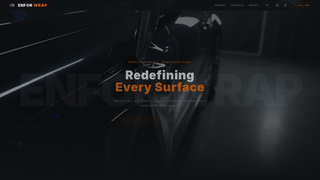 Screenshot of enforwrap.com