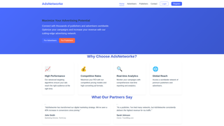 Thumbnail of adsnetworke.com