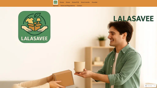 Screenshot of lalasavee.com