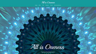 Thumbnail of allisoneness.com