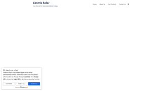Thumbnail of centrixsolar.com