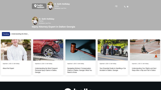 Thumbnail of personalinjuryattorneyexpertindalton.org