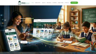 Screenshot of klickseva.org