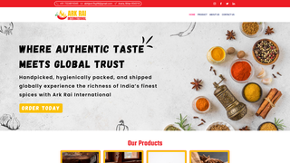Thumbnail of arkraiinternational.com