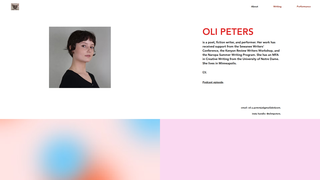 Thumbnail of olipeters.com