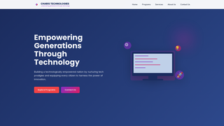 Screenshot of charistech.org