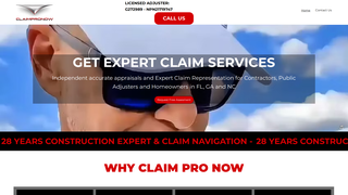 Thumbnail of claimspronow.com