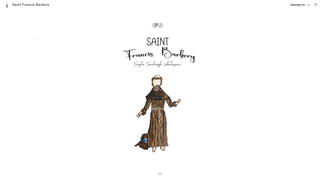 Screenshot of saintfrancisbarkery.com