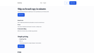 Thumbnail of brandcopyai.com
