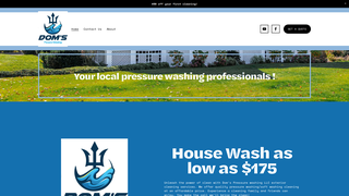 Thumbnail of domspressurewashllc.com