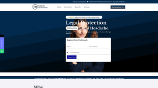 Thumbnail of trademarklegalregistration.com