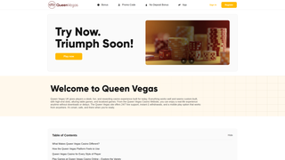 Thumbnail of queen-vegas.com