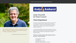 Thumbnail of andy4amherst.org