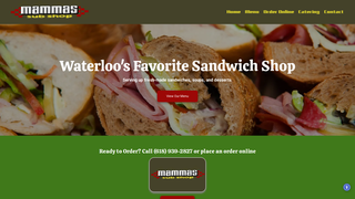 Screenshot of mammassubshop.com