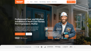 Thumbnail of pacerdoorandwindow.com