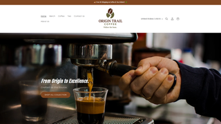 Thumbnail of origintrailcoffee.com