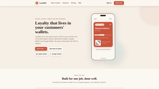 Screenshot of loyalkitcards.com