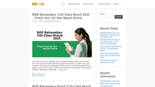 Thumbnail of bahawalpurresult.com