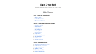 Thumbnail of egodecoded.com