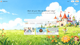 Screenshot of kiddomato.com