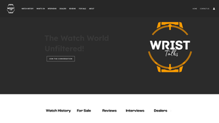 Thumbnail of wristtalks.com