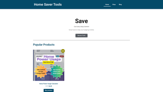 Thumbnail of homesavertools.com