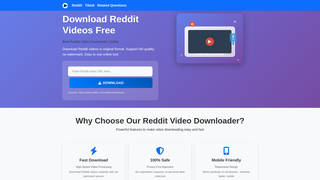 Thumbnail of reddit-video-downloader.com