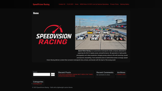 Thumbnail of speedvisionracing.com
