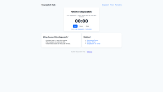 Thumbnail of stopwatchly.com