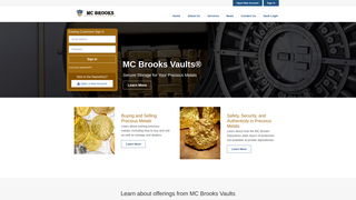 Thumbnail of mcbrooksvaults.com