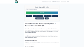 Thumbnail of hazecobills.com