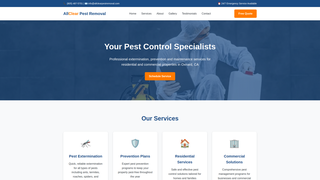 Thumbnail of allclearpestremoval.com