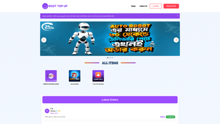 Thumbnail of roottopup.com