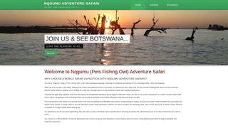 Thumbnail of nqgumuadventuresafari.com