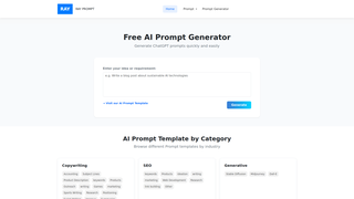 Thumbnail of rayprompt.com