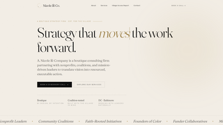Screenshot of anicoleandcompany.com