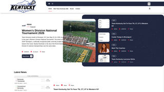 Screenshot of teamkentuckylacrosse.com