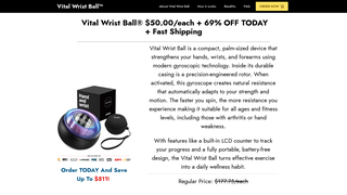 Thumbnail of us-vitalwristball.com