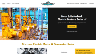 Thumbnail of electricmotorandgenerator.com