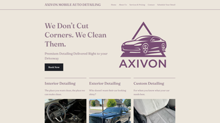 Thumbnail of axivondetailing.com